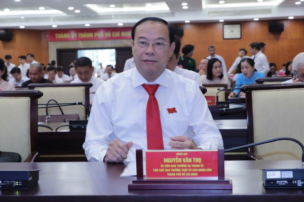 Phó chủ tịch Thường trực UBND TP.HCM Nguyễn Văn Thọ làm Phó chủ tịch HĐND TP.HCM Phó chủ tịch Thường trực UBND TP.HCM Nguyễn Văn Thọ làm Phó chủ tịch HĐND TP.HCM
