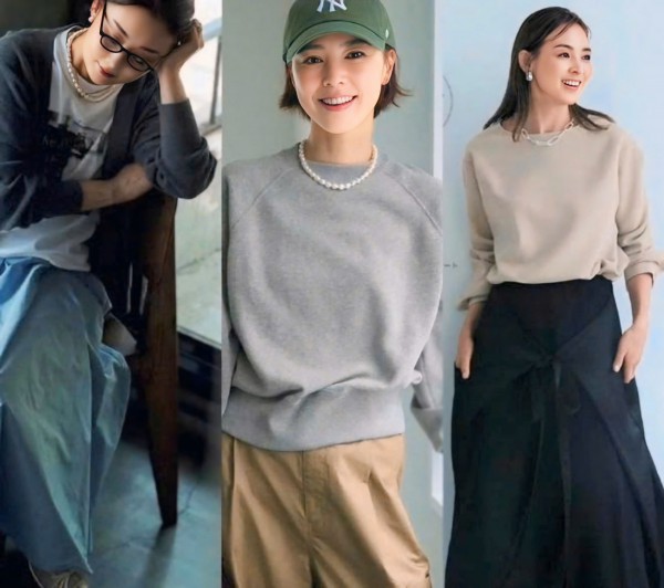 Học phụ nữ Nhật phối đồ tinh tế, trẻ trung sau tuổi 40 Học phụ nữ Nhật phối đồ tinh tế, trẻ trung sau tuổi 40