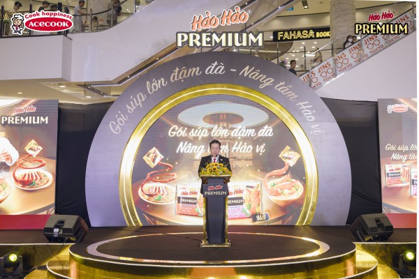 Acecook Việt Nam nâng tầm món mì Hảo Hảo Acecook Việt Nam nâng tầm món mì Hảo Hảo