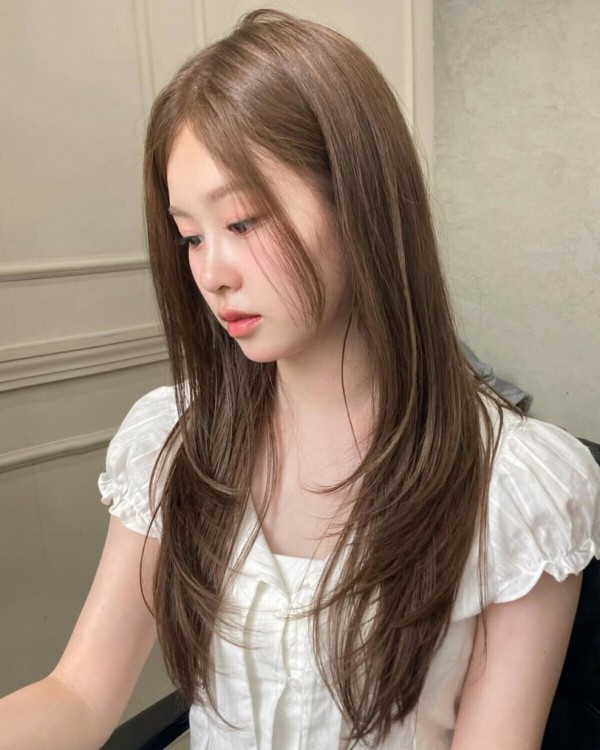 Tóc màu nâu cà phê, nâu sữa Tóc màu nâu cà phê, nâu sữa