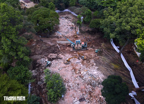 TP.HCM tháo dỡ 3 biệt thự trong khu đất số 1 Lý Thái Tổ TP.HCM tháo dỡ 3 biệt thự trong khu đất số 1 Lý Thái Tổ