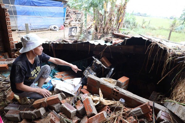 Tang thương rốn lũ Hòa Thịnh