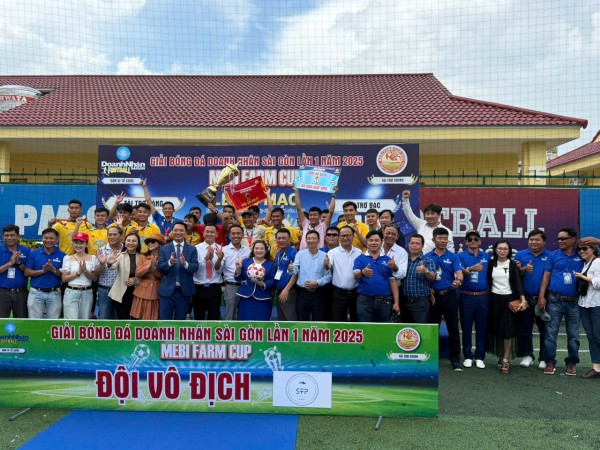 Geru Sport chinh phục Aeon và đồng hành cùng giải bóng đá Doanh nhân Sài Gòn