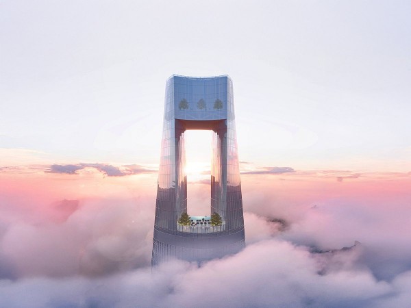 Bên trong khách sạn cao nhất thế giới với 82 tầng