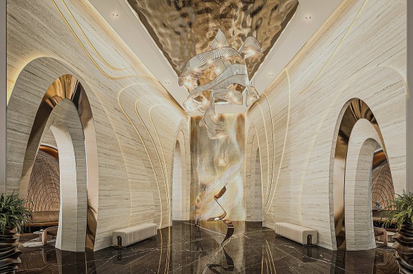 Bên trong khách sạn cao nhất thế giới với 82 tầng