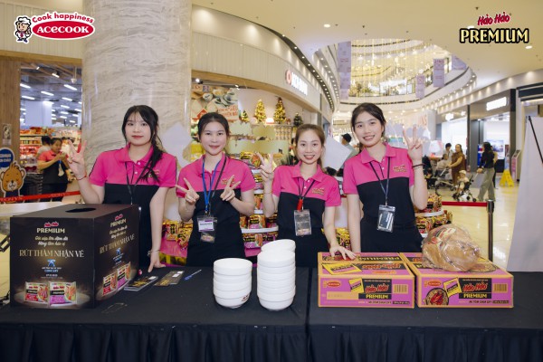 Acecook Việt Nam nâng tầm món mì Hảo Hảo Acecook Việt Nam nâng tầm món mì Hảo Hảo