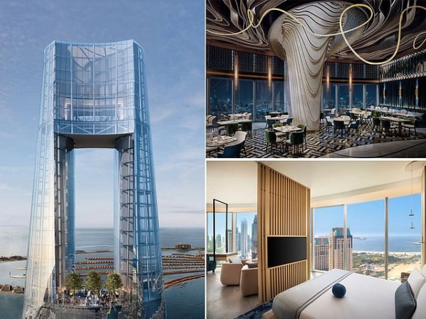 Bên trong khách sạn cao nhất thế giới với 82 tầng