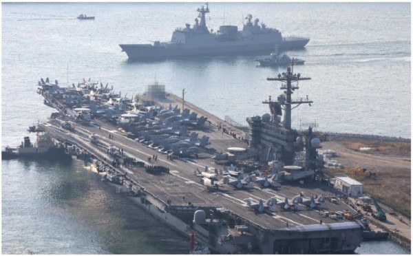 Bộ trưởng Quốc phòng Triều Tiên cảnh báo khi tàu sân bay Mỹ đến Hàn Quốc