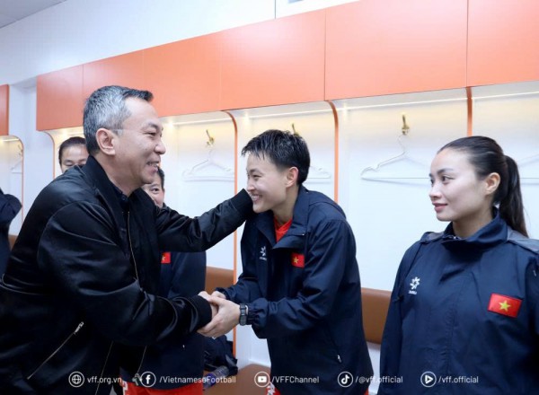 Chủ tịch VFF giao nhiệm vụ quan trọng: Đội tuyển nữ Việt Nam bảo vệ thành công HCV SEA Games Chủ tịch VFF giao nhiệm vụ quan trọng: Đội tuyển nữ Việt Nam bảo vệ thành công HCV SEA Games