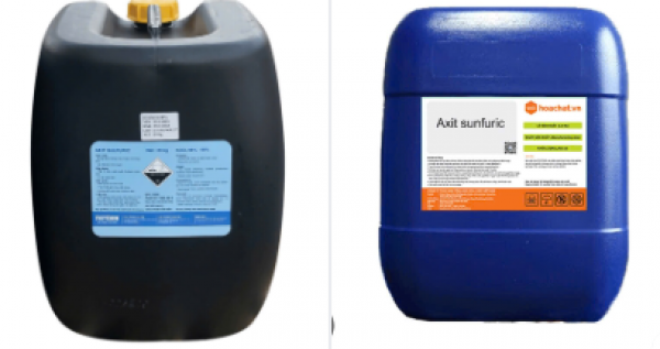 Đắk Lắk: 100 can axit sunfuric độc hại trôi nổi giữa dòng nước lũ Đắk Lắk: 100 can axit sunfuric độc hại trôi nổi giữa dòng nước lũ