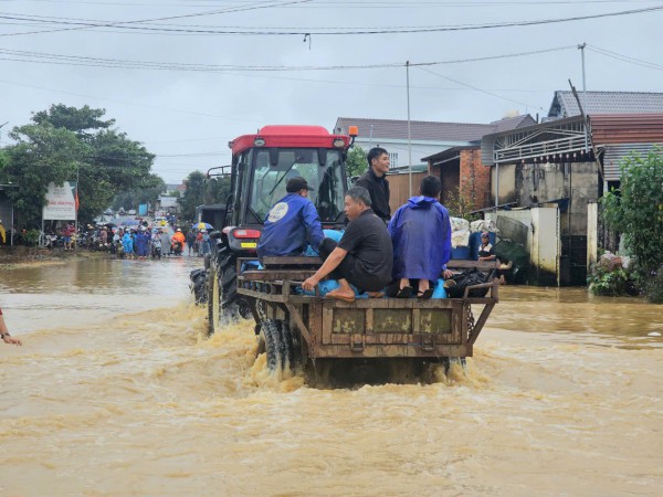 Đắk Lắk công bố tình huống khẩn cấp, ứng phó mưa lũ