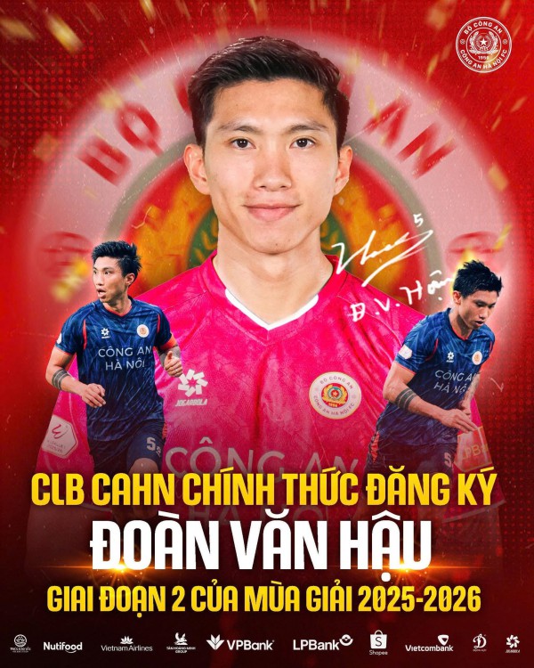 Đoàn Văn Hậu đá lượt về V-League, tràn trề cơ hội khoác áo đội tuyển Việt Nam đấu Malaysia