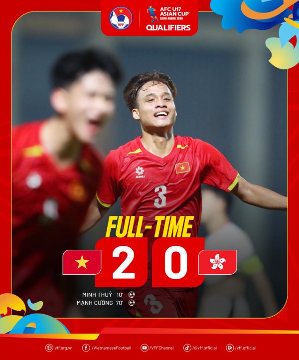 HLV U.17 Việt Nam nói gì sau trận thắng thuyết phục Hồng Kông: Đấu Ma Cao khi nào?