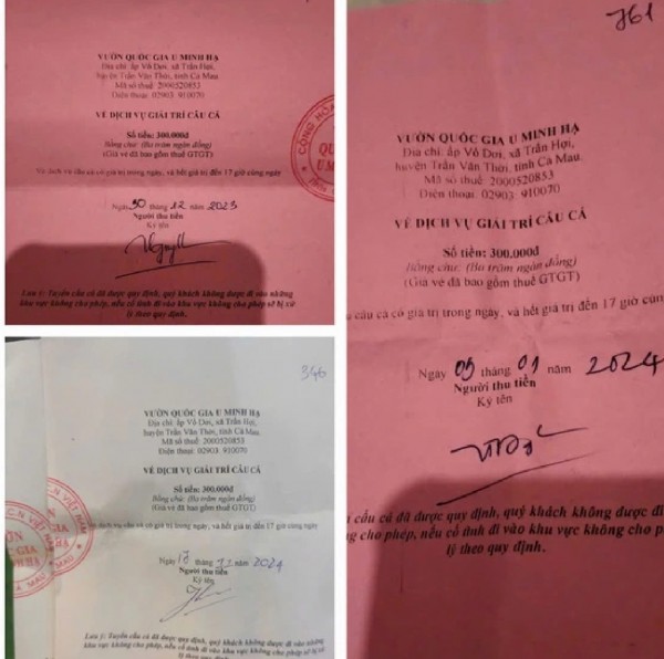 Kiến nghị kiểm điểm Giám đốc Vườn U Minh Hạ vụ vé câu cá tự in Kiến nghị kiểm điểm Giám đốc Vườn U Minh Hạ vụ vé câu cá tự in