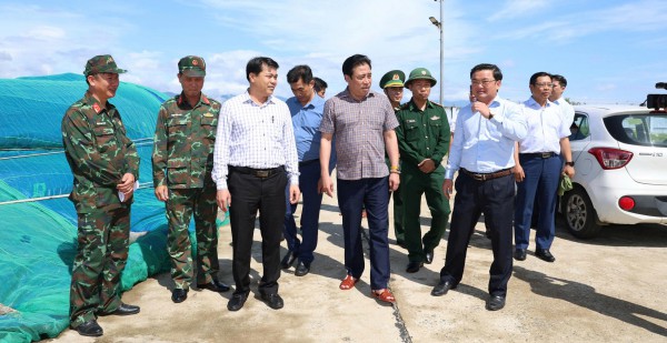 Lãnh đạo tỉnh Khánh Hòa đồng loạt kiểm tra công tác ứng phó bão số 13 Kalmaegi Lãnh đạo tỉnh Khánh Hòa đồng loạt kiểm tra công tác ứng phó bão số 13 Kalmaegi