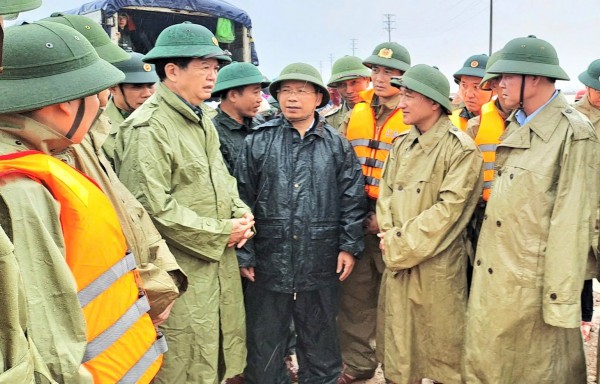 Phó thủ tướng Mai Văn Chính chỉ đạo ứng phó mưa lũ ở Hà Tĩnh