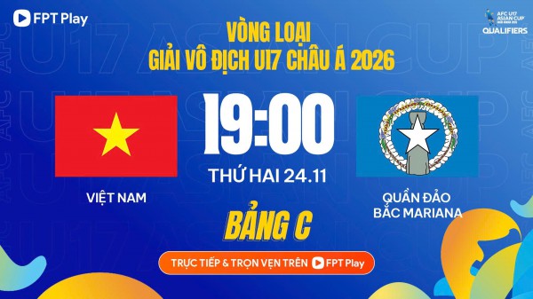 Sau khởi đầu tưng bừng, U.17 Việt Nam chạm trán đội vừa thua Malaysia 0-13 ở vòng loại châu Á