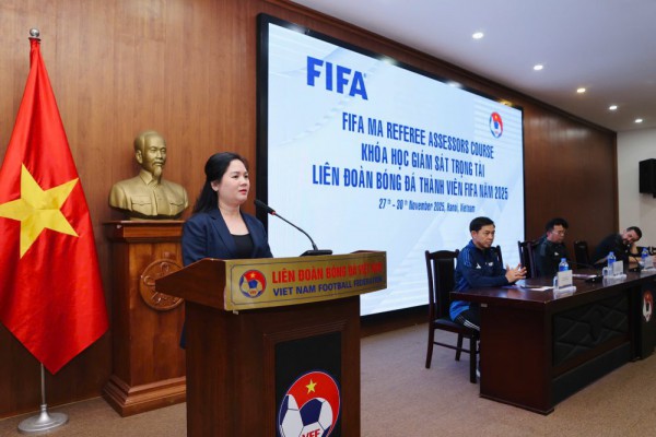 FIFA nói lời đặc biệt cảm ơn VFF, mong mỏi Việt Nam có nhiều trọng tài đẳng cấp thế giới