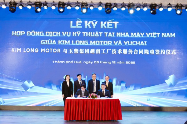 Kim Long Motor khánh thành nhà máy sản xuất và chế tạo động cơ ô tô đầu tiên ở Việt Nam
