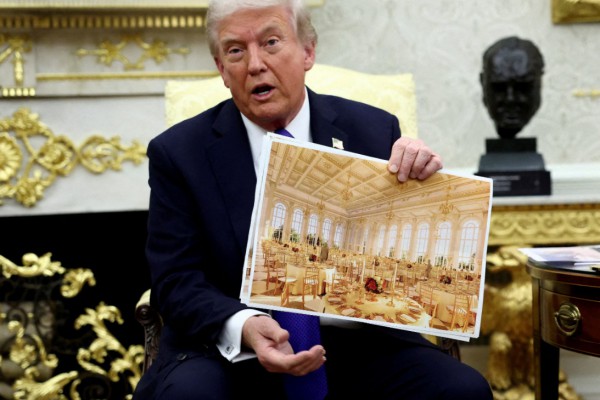 Tổng thống Trump thay kiến trúc sư phòng khánh tiết 300 triệu USD ở Nhà Trắng Tổng thống Trump thay kiến trúc sư phòng khánh tiết 300 triệu USD ở Nhà Trắng