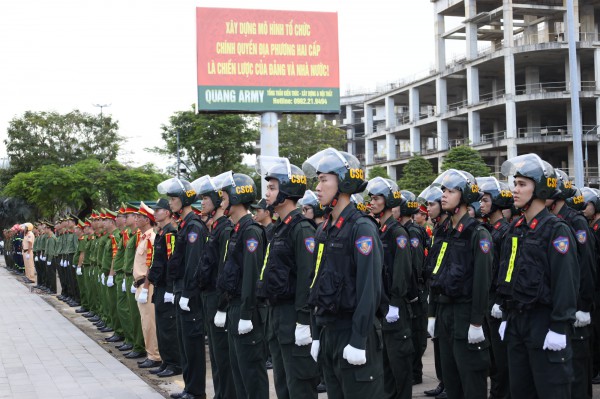 Công an Đà Nẵng tổng lực ra quân trấn áp tội phạm từ cơ sở Công an Đà Nẵng tổng lực ra quân trấn áp tội phạm từ cơ sở