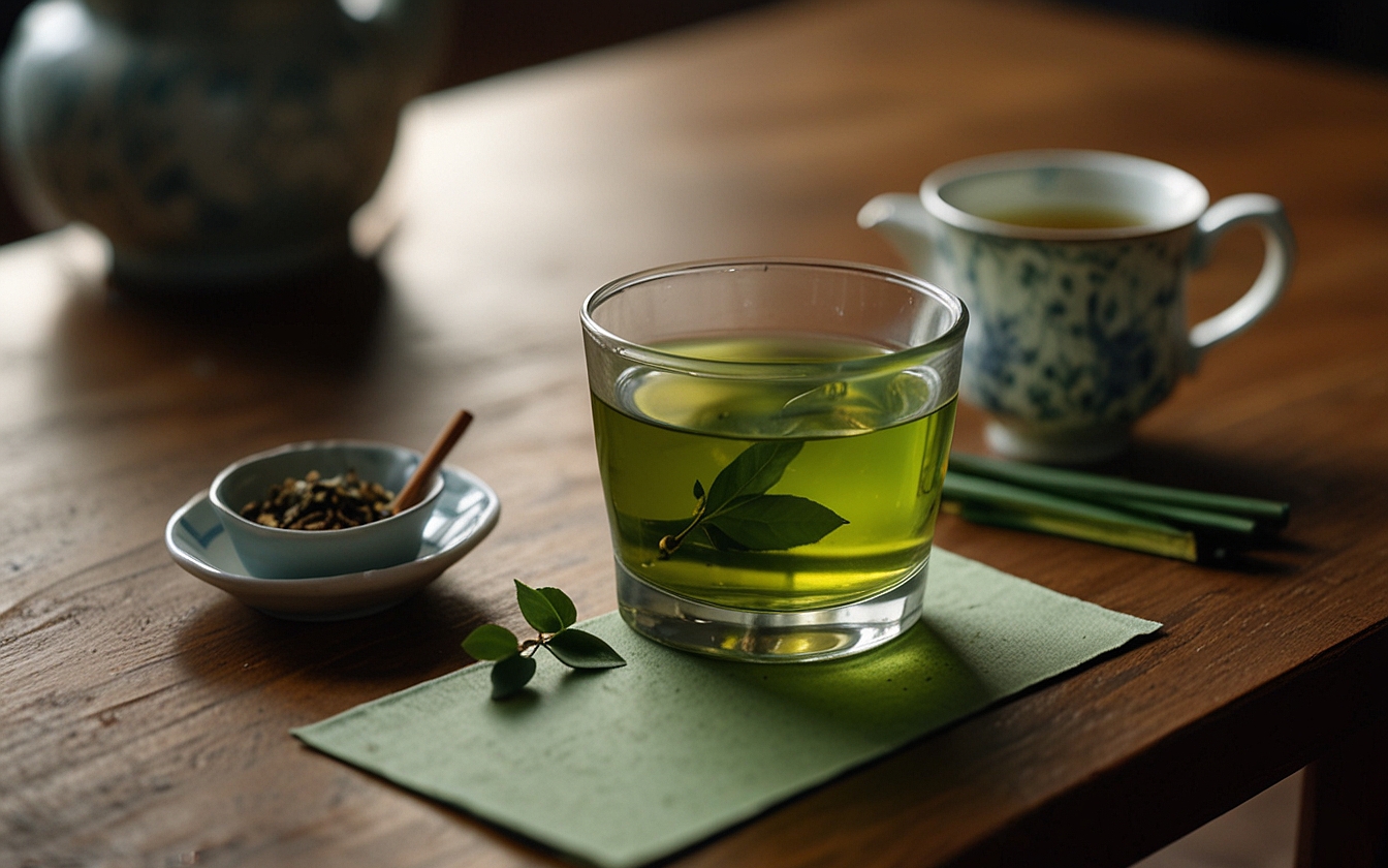 Làm đẹp từ gian bếp: Giảm mụn, dịu da nhờ trà xanh Làm đẹp từ gian bếp: Giảm mụn, dịu da nhờ trà xanh