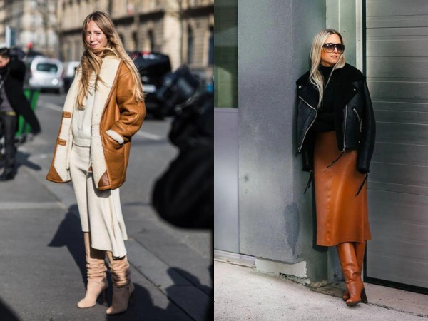 6 cách mặc đẹp với áo lông cừu mùa lạnh