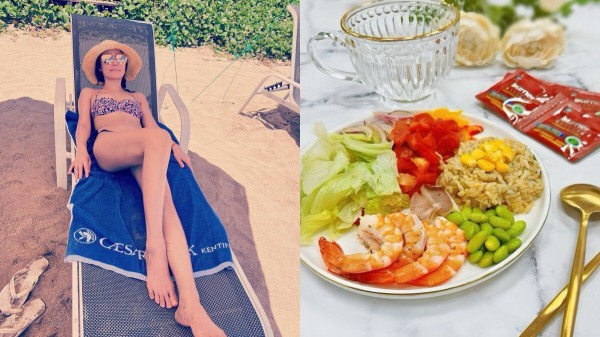 Lâm Tâm Như ăn theo quy tắc 211 để giữ dáng Lâm Tâm Như ăn theo quy tắc 211 để giữ dáng