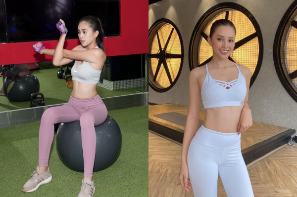 Sao Việt khỏe đẹp: Hoa hậu Tiểu Vy tập tạ để siết vòng eo Sao Việt khỏe đẹp: Hoa hậu Tiểu Vy tập tạ để siết vòng eo