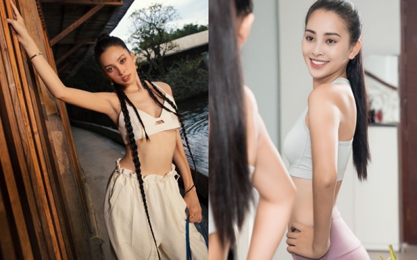 Sao Việt khỏe đẹp: Hoa hậu Tiểu Vy tập tạ để siết vòng eo Sao Việt khỏe đẹp: Hoa hậu Tiểu Vy tập tạ để siết vòng eo