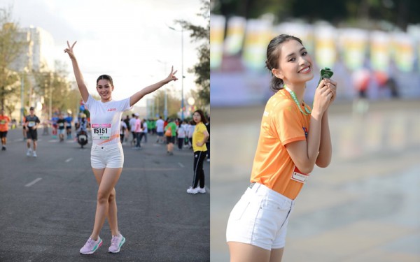 Sao Việt khỏe đẹp: Hoa hậu Tiểu Vy tập tạ để siết vòng eo Sao Việt khỏe đẹp: Hoa hậu Tiểu Vy tập tạ để siết vòng eo