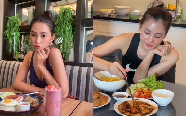 Sao Việt khỏe đẹp: Hoa hậu Tiểu Vy tập tạ để siết vòng eo Sao Việt khỏe đẹp: Hoa hậu Tiểu Vy tập tạ để siết vòng eo