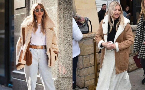 6 cách mặc đẹp với áo lông cừu mùa lạnh