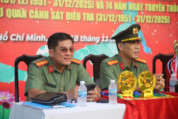 Bế mạc giải bóng đá lực lượng Công an TP.HCM năm 2025 Bế mạc giải bóng đá lực lượng Công an TP.HCM năm 2025
