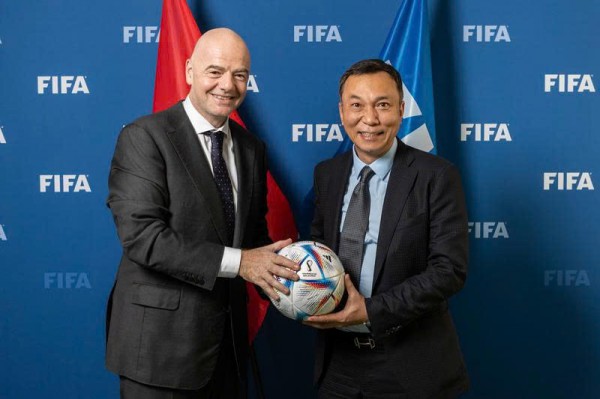 Chủ tịch VFF Trần Quốc Tuấn dự lễ bốc thăm VCK FIFA World Cup 2026 Chủ tịch VFF Trần Quốc Tuấn dự lễ bốc thăm VCK FIFA World Cup 2026