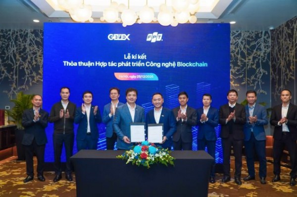 FPT và GELEX hợp tác chiến lược phát triển công nghệ Blockchain, hướng tới thị trường quốc tế