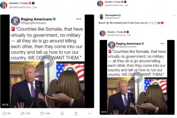 Ông Trump đăng 160 bài lên mạng xã hội trong một đêm