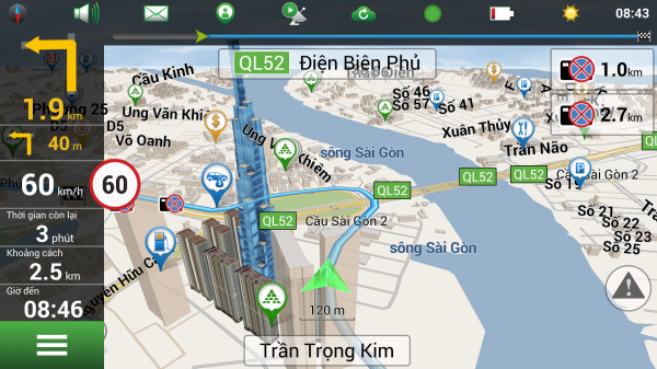 Ứng dụng bản đồ nào có thể báo camera phạt nguội?