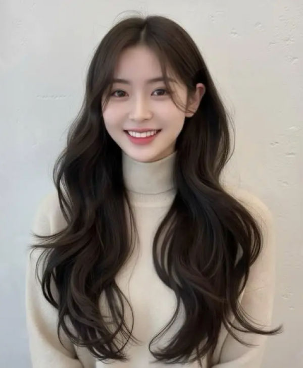 Tóc dài gợn sóng kiểu Hàn Quốc: lựa chọn tạo phong cách cho nhiều độ tuổi Tóc dài gợn sóng kiểu Hàn Quốc: lựa chọn tạo phong cách cho nhiều độ tuổi