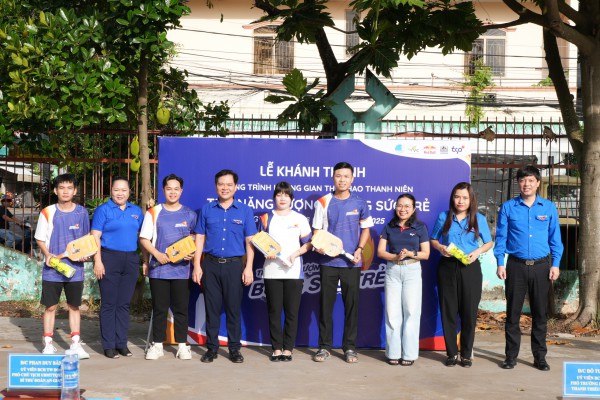 TCP Việt Nam hoàn thành 15 Không Gian Thể thao Thanh Niên trên toàn quốc TCP Việt Nam hoàn thành 15 Không Gian Thể thao Thanh Niên trên toàn quốc