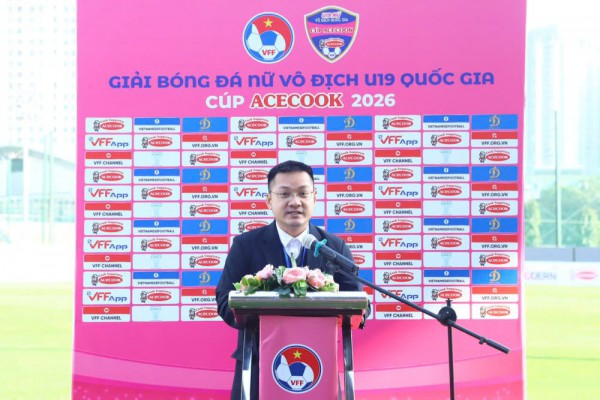 HLV Mai Đức Chung tìm nhân tài tại giải bóng đá nữ vô địch U.19 quốc gia - Cúp Acecook 2026 HLV Mai Đức Chung tìm nhân tài tại giải bóng đá nữ vô địch U.19 quốc gia - Cúp Acecook 2026