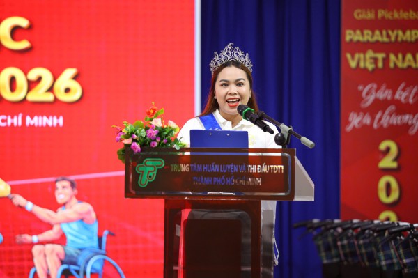 100 VĐV tham dự giải Pickleball Paralympic Việt Nam 2026 – 'Gắn kết yêu thương' 100 VĐV tham dự giải Pickleball Paralympic Việt Nam 2026 – 'Gắn kết yêu thương'