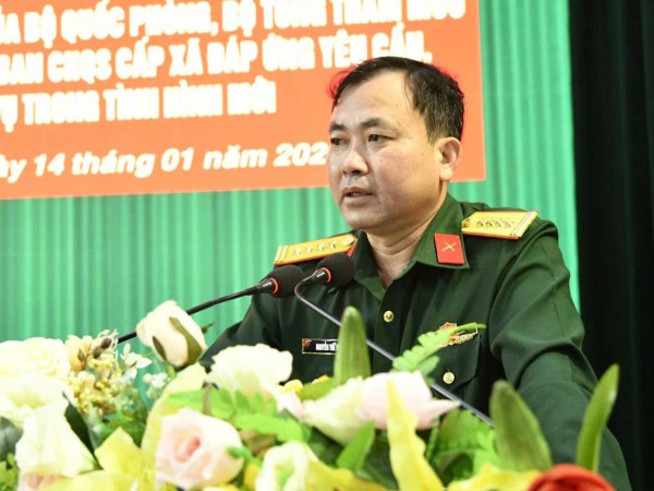 Gia Lai bổ nhiệm 135 sĩ quan làm chỉ huy trưởng Ban Chỉ huy quân sự xã