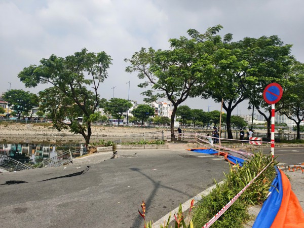 Sụt lún kênh Tàu Hủ, TP.HCM: Phường Chánh Hưng báo cáo nhanh