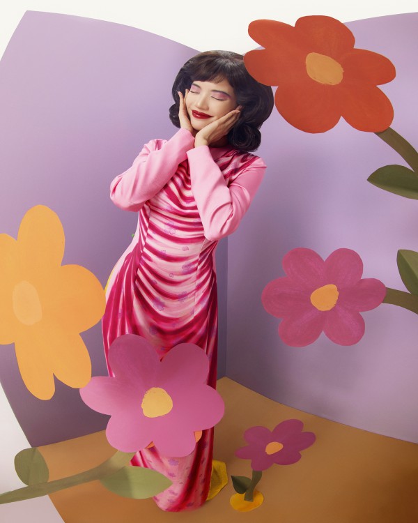 NTK Thủy Nguyễn và hành trình làm mới áo dài tết bằng ngôn ngữ nghệ thuật