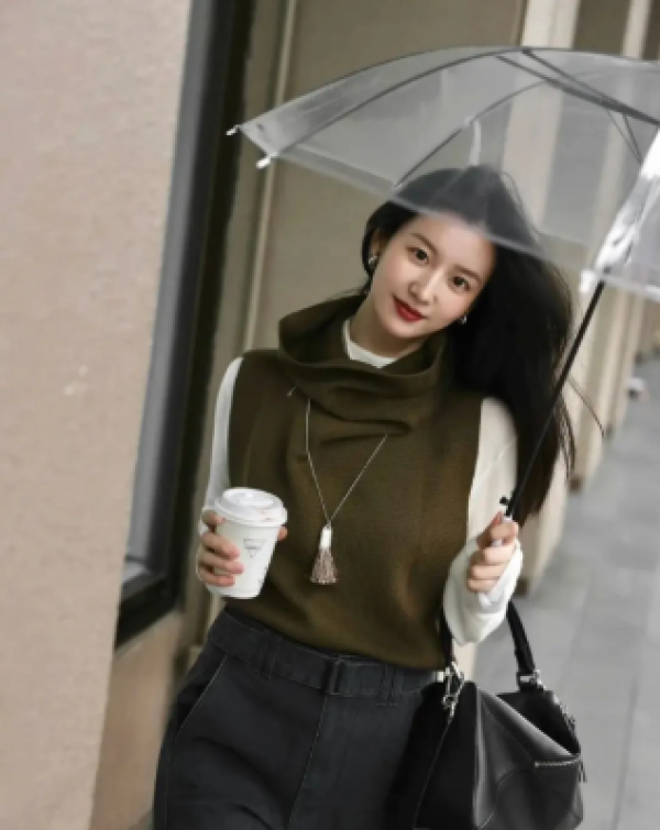 Áo len cổ lọ Áo len cổ lọ