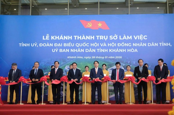 Khánh Hòa khánh thành trụ sở hành chính tập trung hơn 544 tỉ đồng Khánh Hòa khánh thành trụ sở hành chính tập trung hơn 544 tỉ đồng