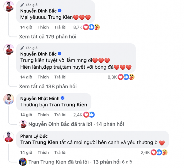 Vĩ Hào rưng rưng vì tin nhắn cực tình cảm của Trung Kiên: ‘Tui đã nói chuyện với Bắc và Khang rồi…’ Vĩ Hào rưng rưng vì tin nhắn cực tình cảm của Trung Kiên: ‘Tui đã nói chuyện với Bắc và Khang rồi…’