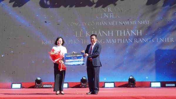 Khánh thành khu phố thương mại, tạo động lực mới cho Phan Rang Khánh thành khu phố thương mại, tạo động lực mới cho Phan Rang