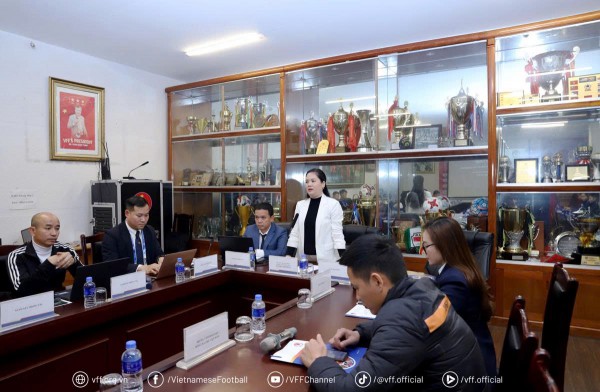 Các đội sẵn sàng cho giải bóng đá nữ vô địch U.19 quốc gia - Cúp Acecook 2026 Các đội sẵn sàng cho giải bóng đá nữ vô địch U.19 quốc gia - Cúp Acecook 2026